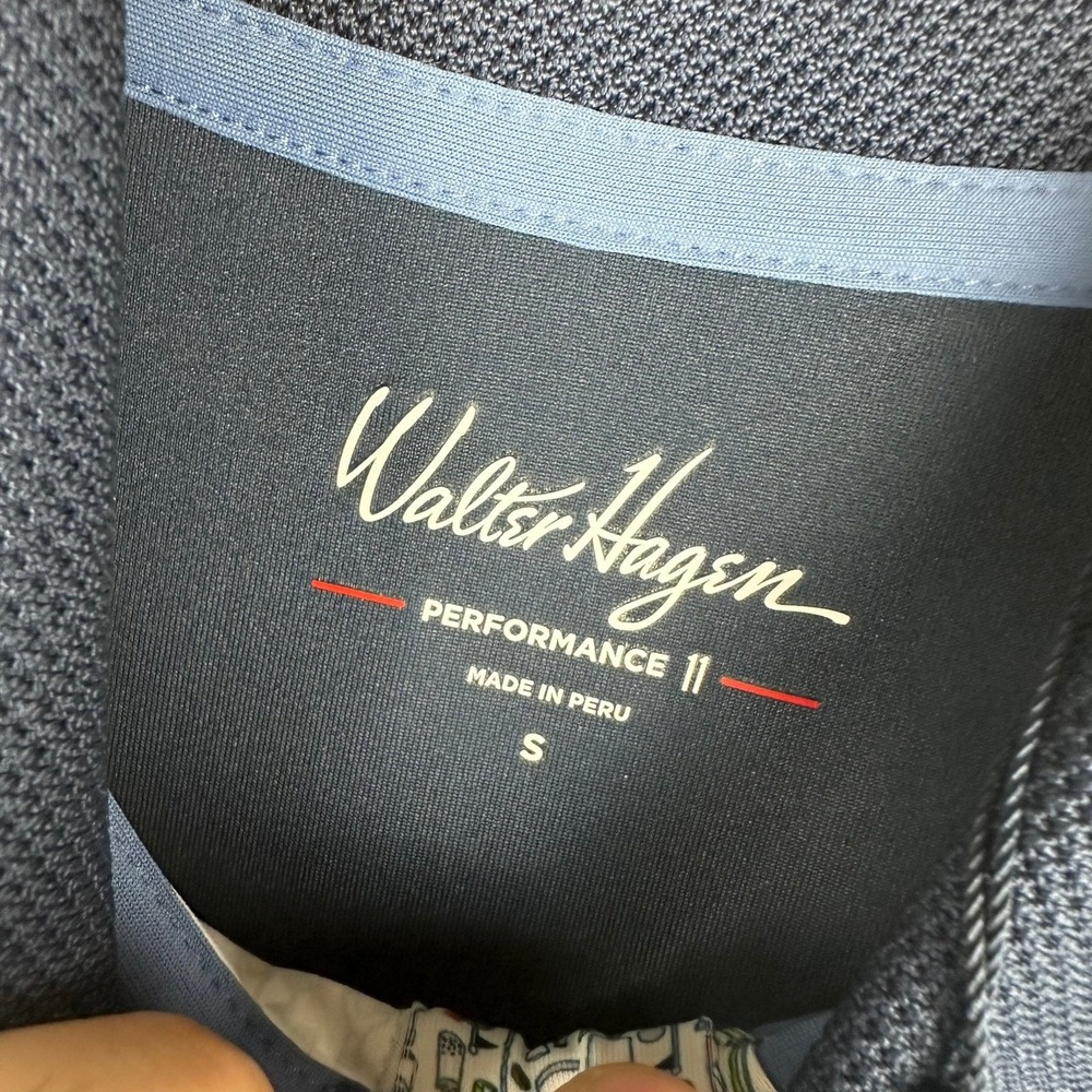 Walter Hagen P11 Print Polo Shirt Bloody Mary Cocktail NWT Mens Size Small - Picture 6 of 8